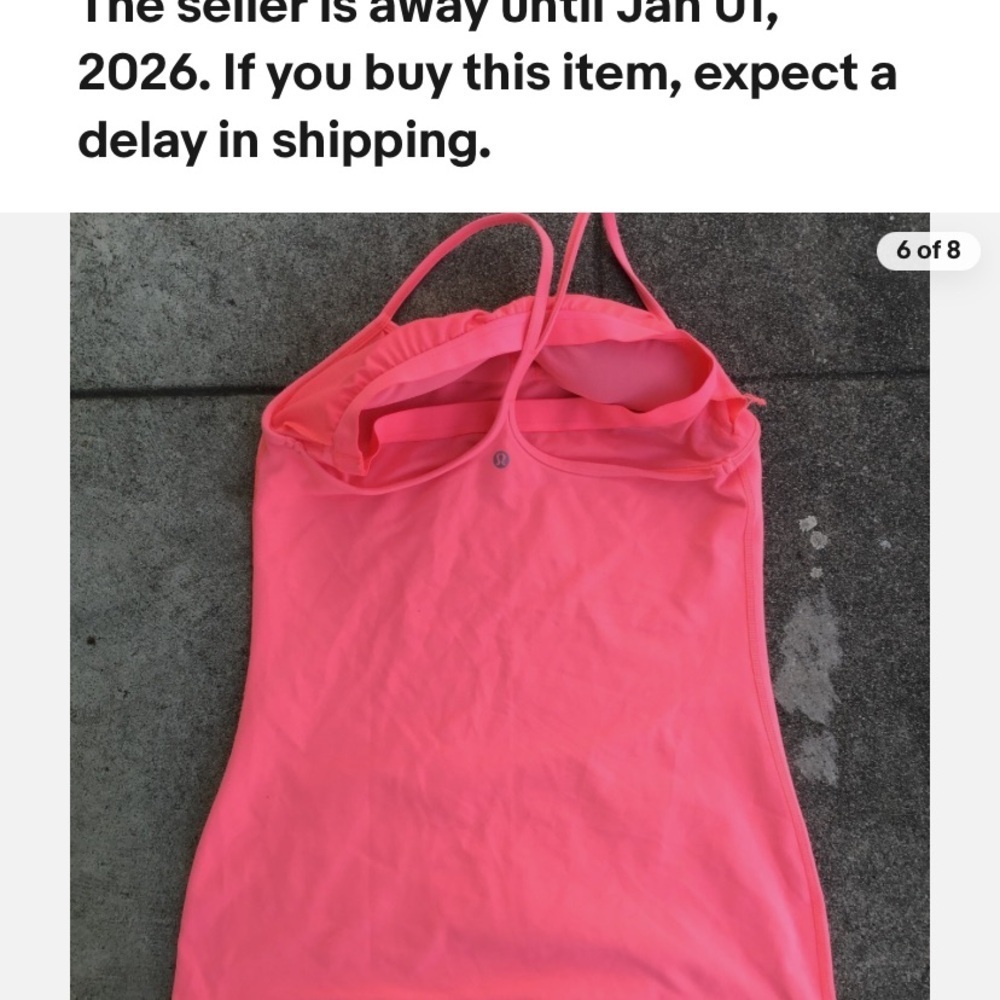 Lululemon bundle razor back tanks no size guessing large 2 Women's Skirt - Picture 2 of 4